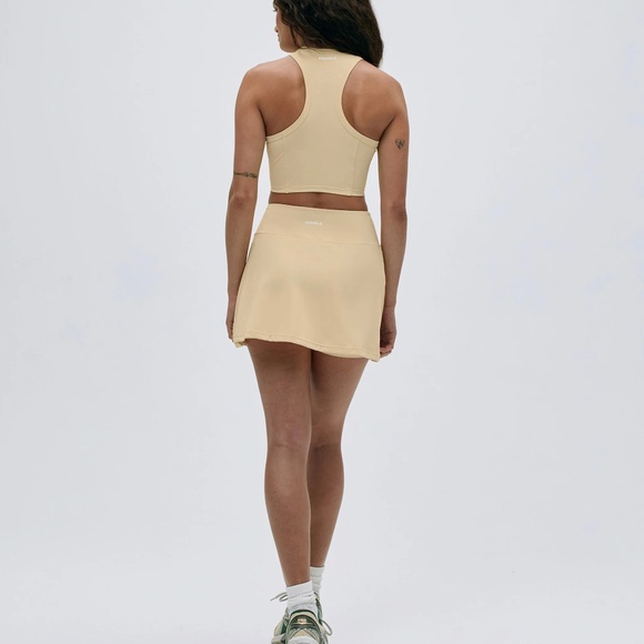 Adanola Ultimate Set — Butter Yellow Tank Bra & A-Line Skirt (NWT, Size M/L) 320 - Picture 10 of 11
